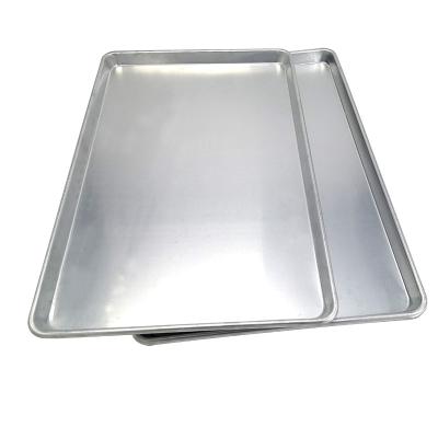 China Sustainable Aluminum Tray Sheet Baking Pan For Bread And Cookie for sale