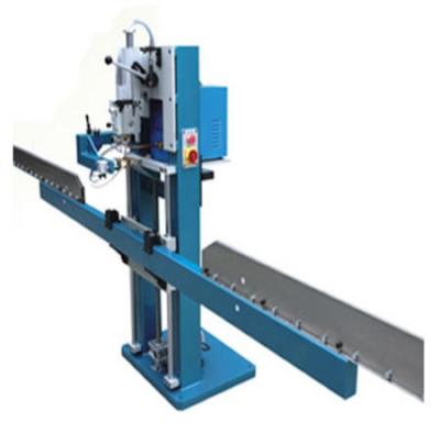 China Wall Drill Pneumatic Thin Heating Welding Semi Auto Saw Blade Welding Machine High Precision Welding Frame for sale