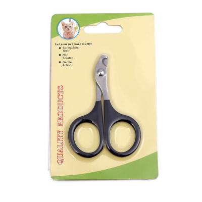 China Viable Wholesale Blister Card Packaging Cat Dog Nail Cutter Pet Professional Nail Clippers for sale