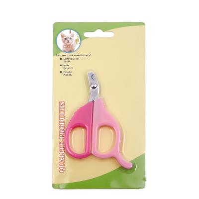 China Viable Wholesale Pet Grooming Tool Cat Dog Pet Cleaning Nail Clippers for sale