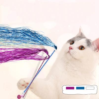 China Viable Wholesale Interactive Cat Magic Wand With Puzzle Stick Toys Cat Magic Wand With Puzzle Stick Toys for sale