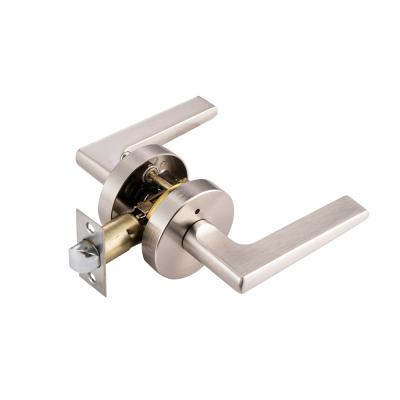 China Security Door/Iron Door Best Price Euro Security Auto-Release Lever Lockset Lockset Wood Interior Door Lock Cylinders for sale