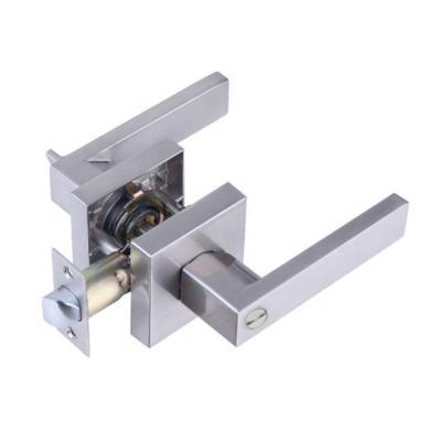 China Privacy for Bedroom or Bathroom Quality Tubular Lever Lock Bathroom Interior Door Height Adjustable Lever Nickel Latch for sale