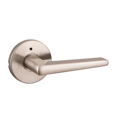 China Best Privacy Lock Hardware Privacy Lever Door Handle Security Door Lock for sale