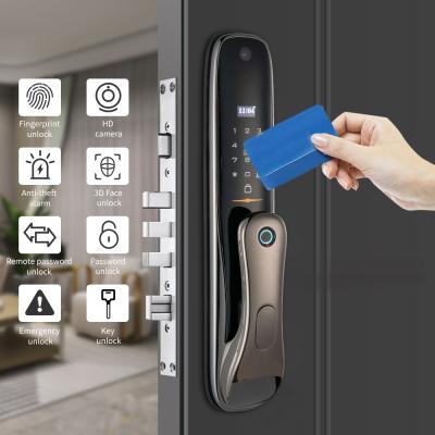 China 2021 Digital Electronic Door Lock with Fingerprint and Touch Screen Electronic Door Lock MS1208 for sale