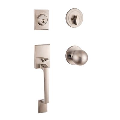 China Entrance Privacy Passage Reserve Langnuo Door Handles and Dummy Knobs Front Door Deadbolt Locks for sale