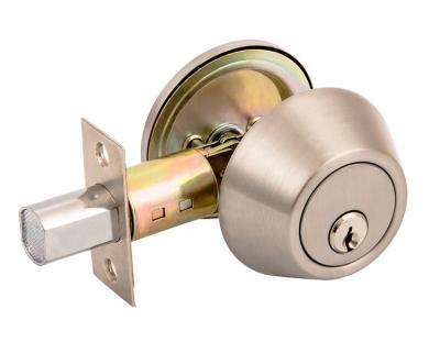 China American Single Entry Stainless Steel Door Lock Cylinder Deadbolt for sale