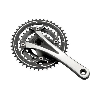 China Mountain Bikes 42-32-22T High Strength Teeth Durable Alloy/steel Bicycle Chainwheel Crank Set for sale