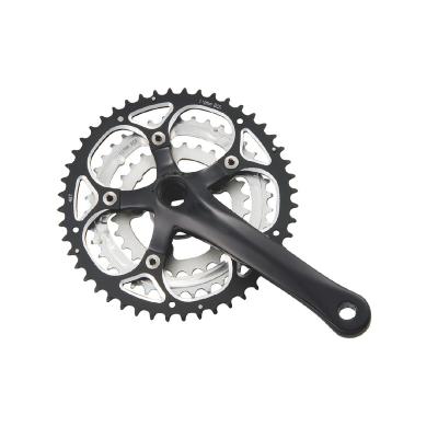 China Mountain Bikes Customized Steel Aluminum Forging Machined Assembled Bicycle Chain Wheel Crank for sale