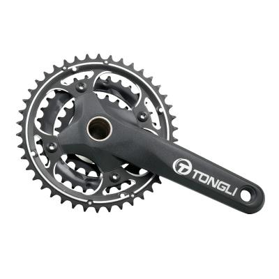 China Mountain Bikes Wholesale Many Colours Bike Parts Hollow Integrated Crank Chainwheel for sale