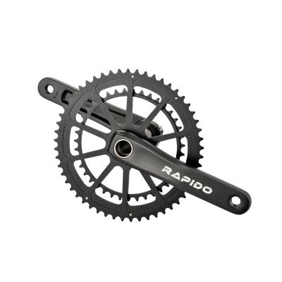 China Mountain Bikes Hot Selling Black Aluminum Alloy 165-170mm Bicycle Crank Chainwheel for sale