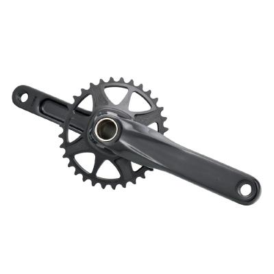 China Mountain Bikes High Quality Aluminum Alloy Material Single Speed Sprocket Bicycle Crank Set for sale