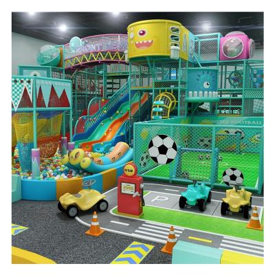 China High Quality Indoor Soft Space Theme Children Equipment Kids Playground Indoor Playground With Big Slides For Sale for sale