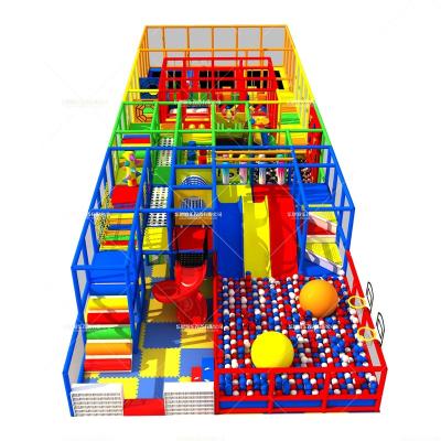 China Deluxe OK Playground Exercise Indoor Playground Equipment Kids Maze for sale