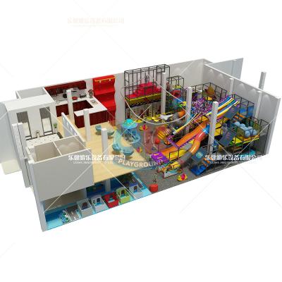 China Newest Factory Price Indoor Soft Toddler Indoor Playground Equipment Children Playground Indoor Playground Blueprint Sample for sale