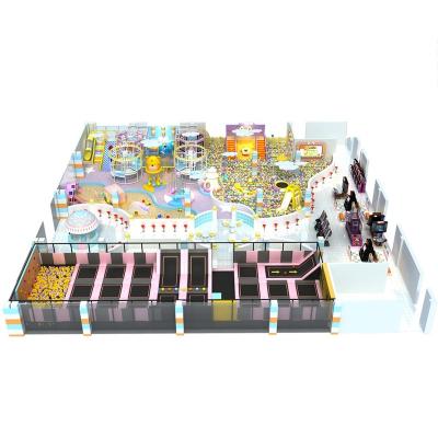 China Wooden Indoor Playground Equipment Large Commercial Playground Set Indoor Soft Play Equipment for sale