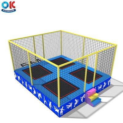 China Adjust Playground OK Fitness Small Trampoline Square for sale