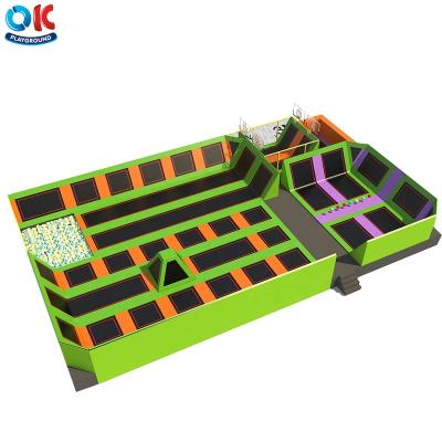 China Kids Older Than 3 Years Used Amusement Indoor Games Cheap Bungee Trampoline for sale