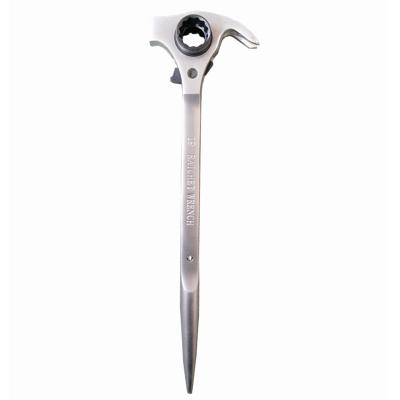 China Dual Sizes Industrial Hammer End Tool Ratchet Podger Wrench for sale