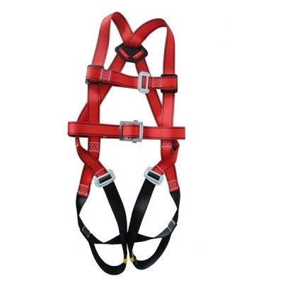 China Waist Strong Construction Safety Belt D-Ring Full Body Working Anti-Falling Adjustable Safety Harness for sale