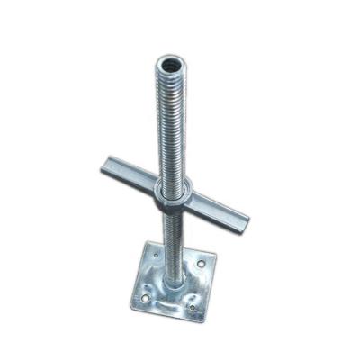 China Heavy Duty Adjustable Steel Scaffolding Leveling Base Jack for sale