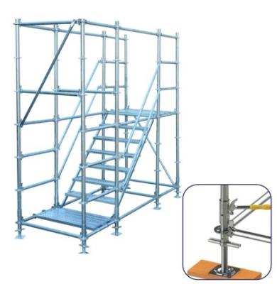 China Layher heavy duty total ringlock scaffolding systems for building construction for sale