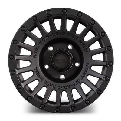 China ALLOY 4X4 offroad alloy wheels 17 18inch black gray rims for POER for sale