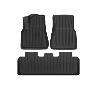 China Business/Luxury TPE  Car Foot Mats For  Tesla Model Y Customized Car Floor Mat for sale