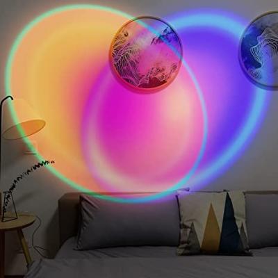 China Remote Control Decor Atmosphere 4 in 1 Rainbow Sunset Light for sale