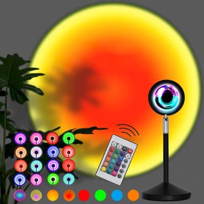 China Decor Dropshipping Shenzhen Usb 4 In 1 Led Sunset Lamp for sale