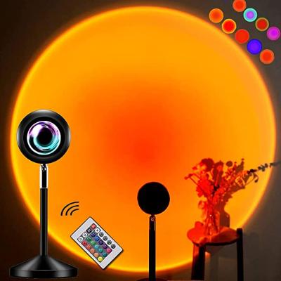 China Modern Decor Bedroom Usb RGB Sunset Projection Lamp Light for sale