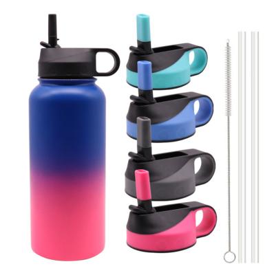 China Tethys Stocked Insulated Stainless Steel Water Bottle Vacuum Insulated Custom Logo Big Capacity Colorful Stainless Steel Water Bottle for sale