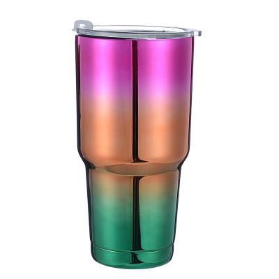 China Viable Us Warehouse Coffee Mug Vacuum Sublimation Thermal Travel Mugs With Lids Insulated Double Wall Stainless Steel Travel Mug for sale