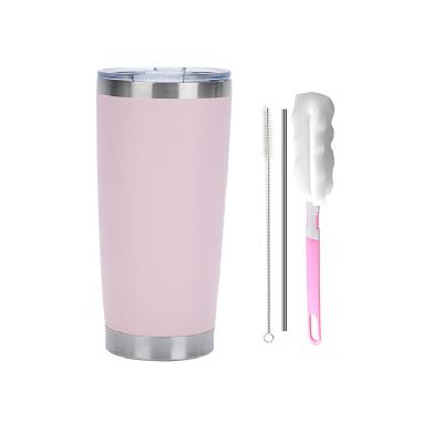 China Viable Keep Reusable Custom Best Coffee Mug Tumbler 20oz Insulated Stainless Steel Tumbler Magnetic Lids Travel Mug for sale