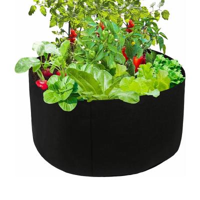 China Felt 100 Gallon Grow Bags Durable Fabric Raised Planter Bed Fabric Raised Garden Bed Bag Extra Large Planter Bed Bag for sale