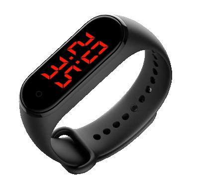 China Build In Flash Build In 2020 Android Flash 2020 Display Band Thermometer Wristband Smart Watch Wristband Smart Watch OEM Android for sale