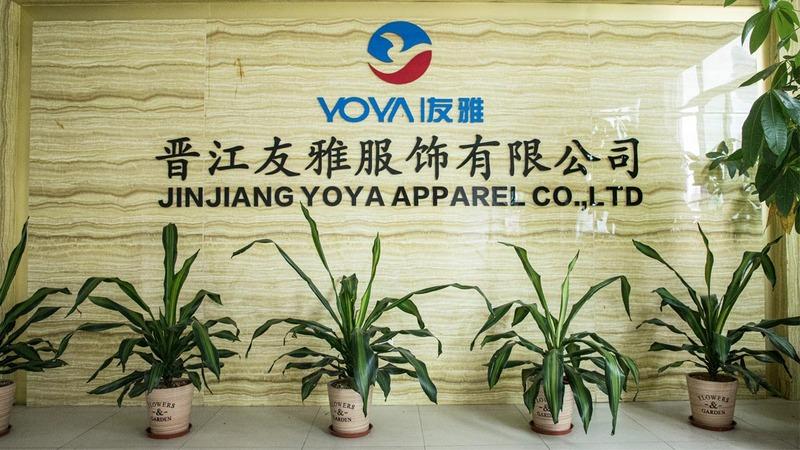 Verified China supplier - Jinjiang Yoya Apparel Co., Ltd.