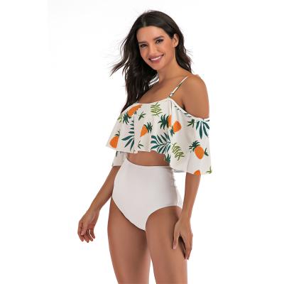 China New Trend Breathable Women Flower Printing Bikini Swimwear Beach Wear Swimwear for sale