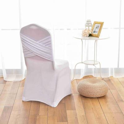 China Modern Spandex Hat Banquet Dining Magic Universal Stretch Chair Covers For Wedding Party for sale