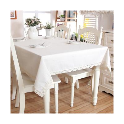 China Factory direct cotton waterproof tablecloth factory direct thick modern simple modern simple tablecloth for dining table decoration for sale