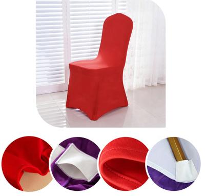 China Wholesale hot style cheap durable chair covers for wedding party banquet decoration spandex chair cover for sale