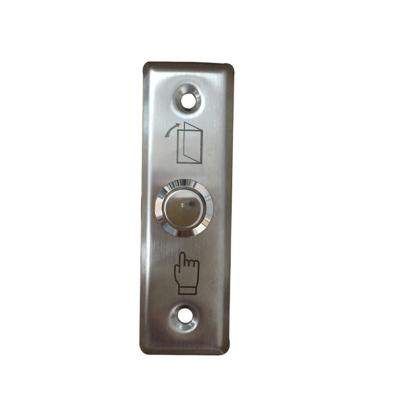 China narrow size door exit button for door access control system PBS-86B 91L*28W*25H mm for sale