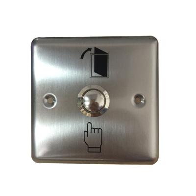 China Fireproof PVC Door Exit Button For Door Access Control System PBS-86 Alarm Signal for sale