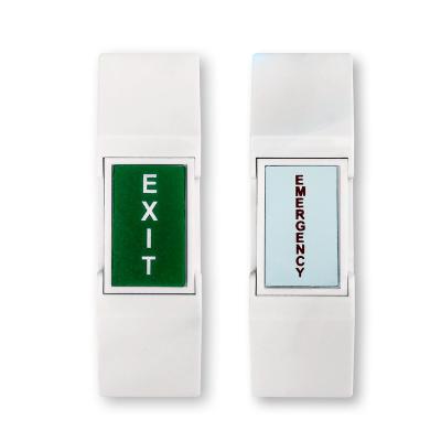 China Fireproof PBS-65 PVC Emergency Button Door Exit Door Access Control System Button for sale