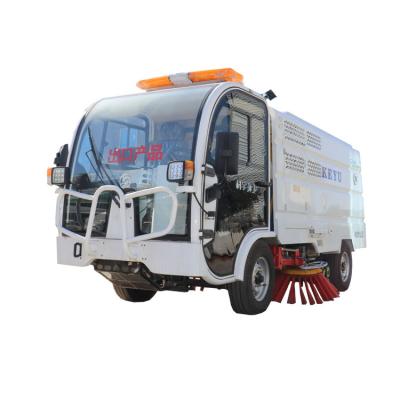 China Building Material Shops New Developed Ride-on Road Street Machine For Floor Roller Brush Cleaning Road Sweeper for sale