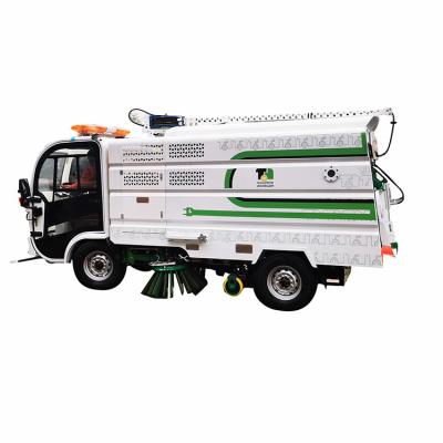 China Building Material Stores Customized Large Scale Universal Manual Road Street Vacuum Road Sweeper Truck for sale