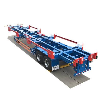 China Premium Huge Container Tipper Trailer Chassis Truck Trailer For Heavy Industry for sale