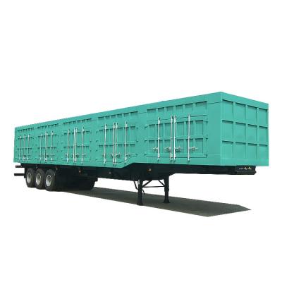 China Safe Truck Trailer 2021 New 85cbm Alloy Steel / Aluminum Semi Trailer Used For Heavy Industry for sale