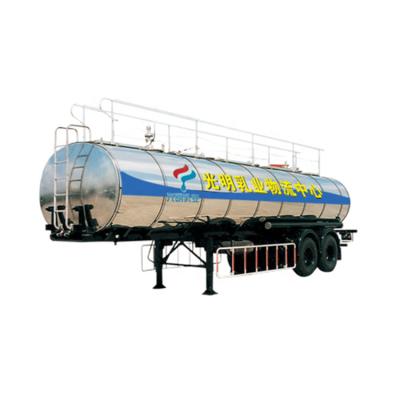 China Heat Insulation Asphalt Tank Bitumen Tanker Semitrailer Truck Trailer Star Brand 4 Axles for sale