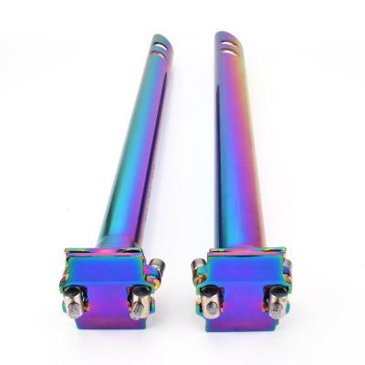 China MTB Bikes High Quality Rainbow Bike Parts Dropper Post Aluminum Bicycle Seat Tube Mountain Bike Seatpost Bike Seat Post for sale